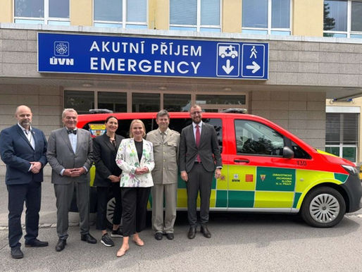 Prager Rettungsdienst baut Netz an Stützpunkten weiter aus