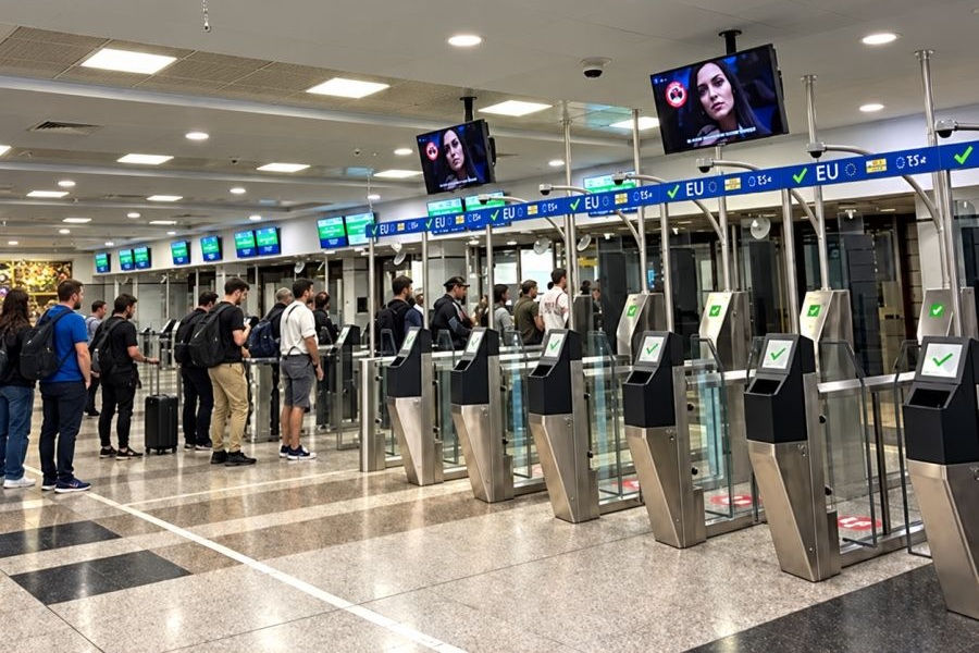 Prager Flughafen erweitert Passkontrolle im Terminal 1