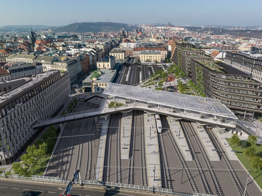 Komplizierteste Phase des Umbaus am Prager Masarykovo nádraží beginnt