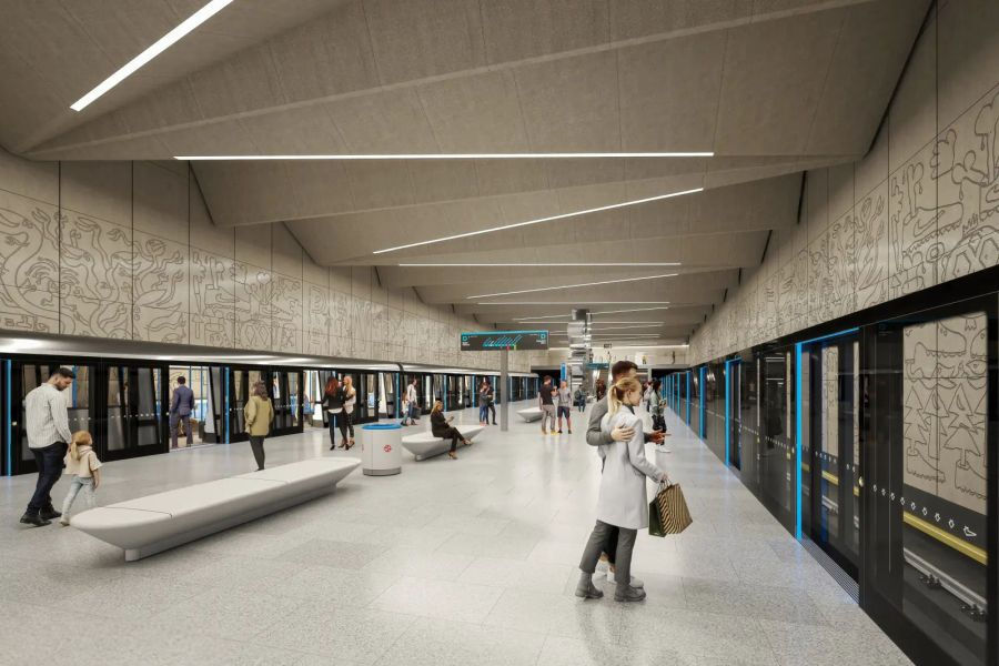 DPP schreibt Bau der neuen Metrostation D in Libuš aus