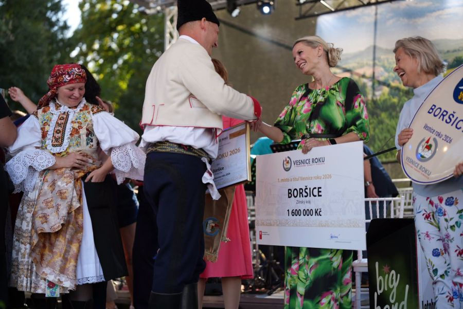 Boršice ist Tschechiens „Dorf des Jahres 2026