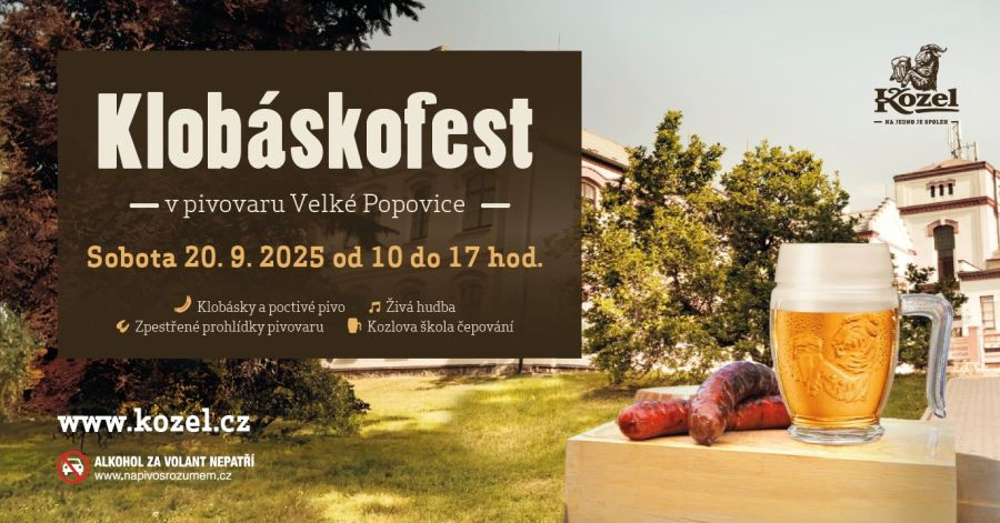 Klobáskofest 2025: Deftige Spezialitäten, Bier und Brautradition in Velké Popovice