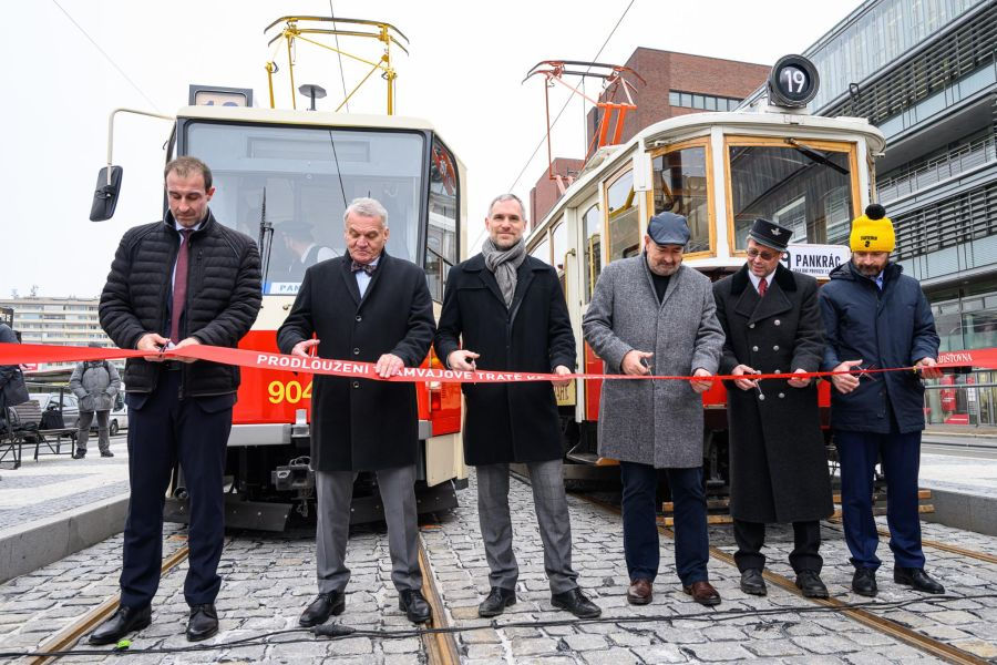 Straßenbahn kehrt nach Pankrác zurück: Alternative während U-Bahnstation-Schließung im nächsten Jahr