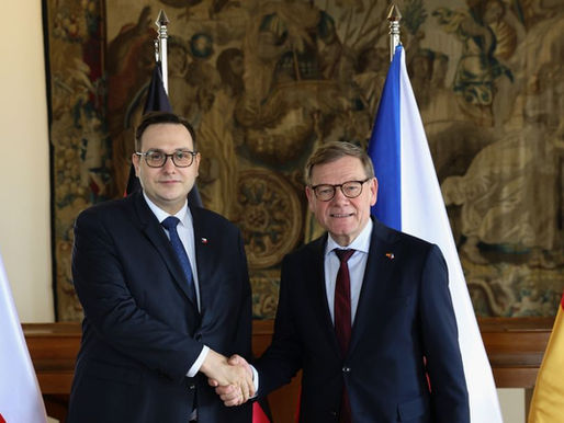 Deutschlands Außenminister Johann Wadephul zu Besuch in Prag