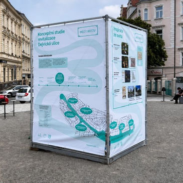 Vision „Korzo Dejvická“: Prag 6 plant neuen Stadtboulevard mit mehr Lebensqualität
