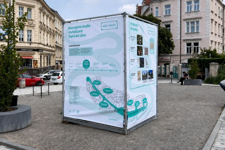 Vision „Korzo Dejvická“: Prag 6 plant neuen Stadtboulevard mit mehr Lebensqualität