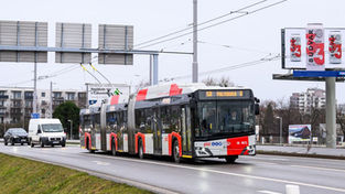 90 Jahre Obus in Prag: Jubiläum mit Blick in die Zukunft