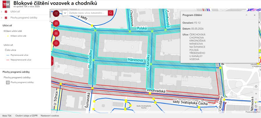 Frühjahrsputz in Prag beginnt: Straßenreinigung startet am 1. April 2026