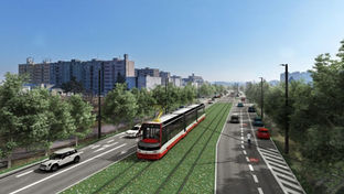 Prag baut Straßenbahnnetz weiter aus: Spatenstich für neue Strecke von Libuš nach Nové Dvory