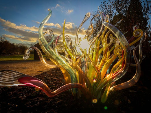 Botanischer Garten Prag: Křišťálová zahrada – Eine gläserne Symphonie aus Licht und Musik