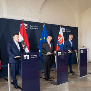 Parlamentspräsidenten beraten im Austerlitz-Format über EU-Erweiterung und Migration