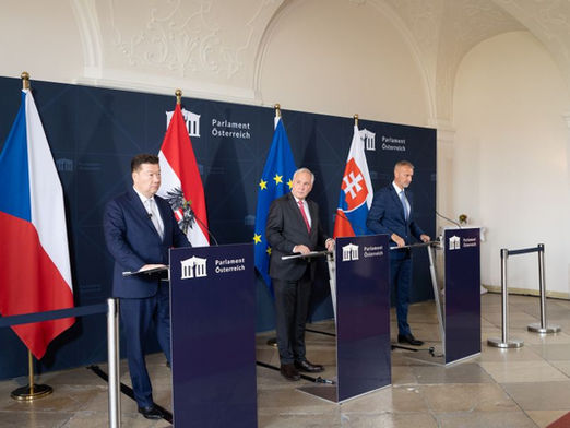 Parlamentspräsidenten beraten im Austerlitz-Format über EU-Erweiterung und Migration
