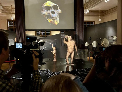 Nationalmuseum Prag: Ausstellung „Lucy und Selam“, zwei der spektakulärsten Fossilien der Menschheitsgeschichte, eröffnet