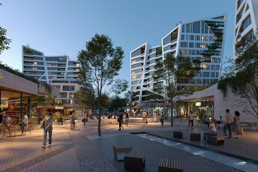 Daniel Libeskind gestaltet das Herz von Rohan City: „Sekyra Flowers“ als mutiges Symbol des modernen Prag
