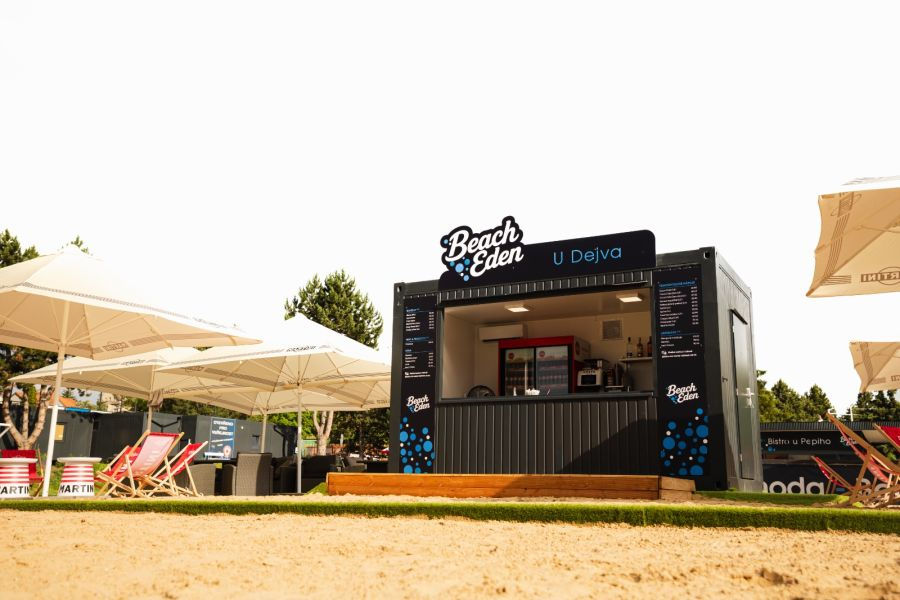 Neuer Sommer-Hotspot in Prag Vršovice: Beach Eden öffnet seine Tore