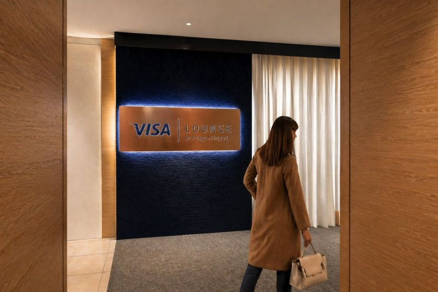 Neue Visa Lounge am Flughafen Prag: Premium-Service im Terminal 2