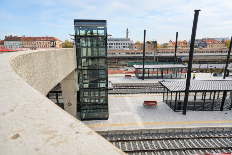 Bahnhof Praha-Smíchov: Erste neue Bahnsteige öffnen am 20. Oktober