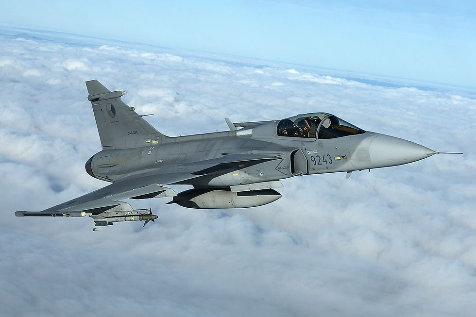 Tschechische Militärjets überfliegen am Mittwoch Prag