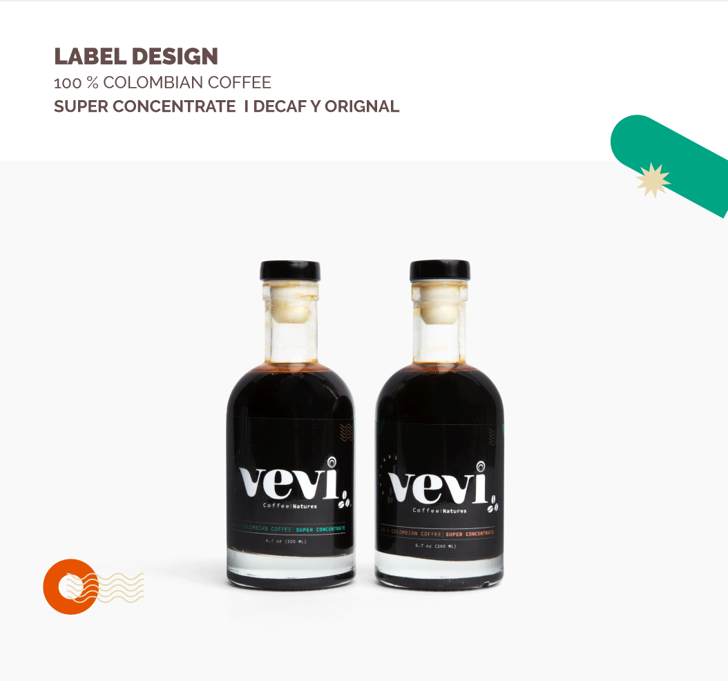 CONCENTRATE COFFEE BRAND LABEL