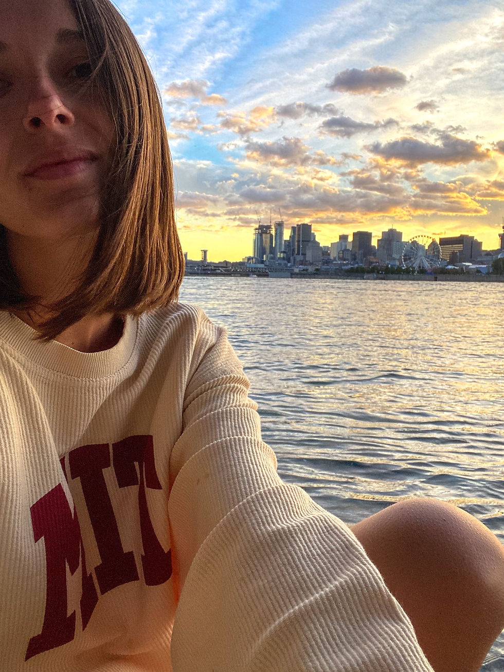 Sunset in Montréal