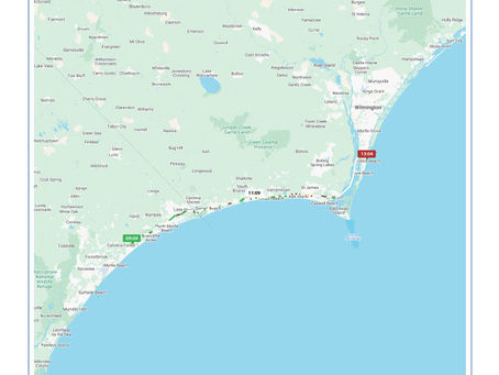 30 June - 2 July: Oriental, NC to Kingsmill Resort