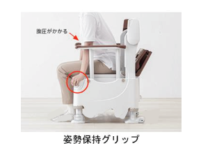 安寿 ポータブルトイレ らくゾウくん FX-30 標準便座 / 533-327