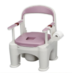 ポータブルトイレ <座楽> ラフィーネ / PN-L30200B 標準タイプ