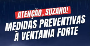 Suzano tomará medidas preventivas à ventanias fortes 