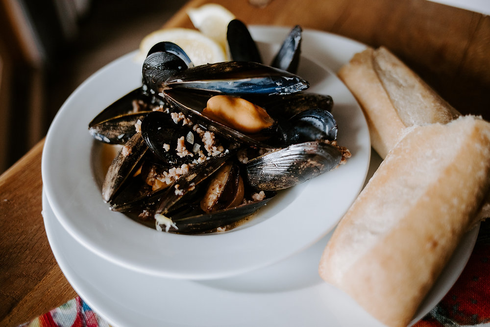 Mussels with Sausage