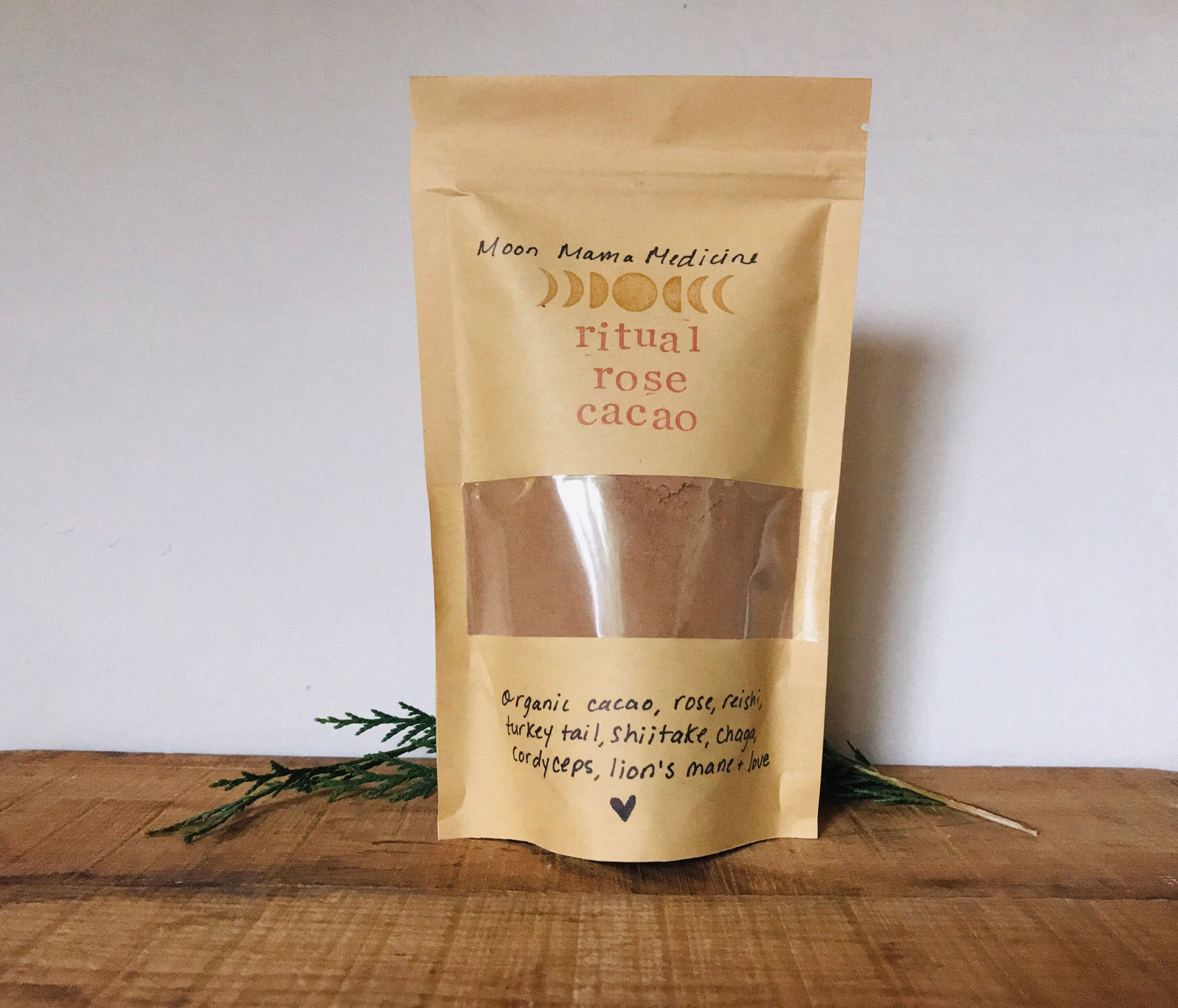 Rose Cacao with Medicinal Mushrooms