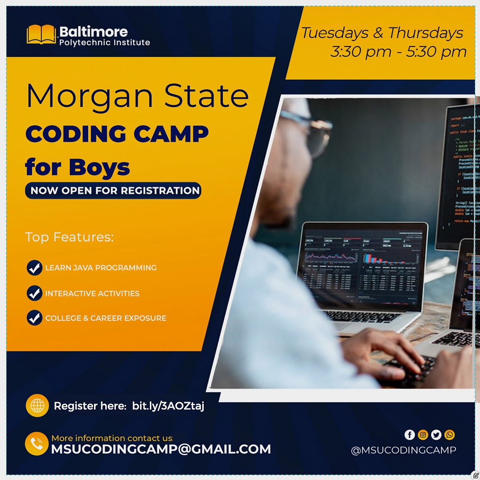 MSU Coding Camp - Boys Session