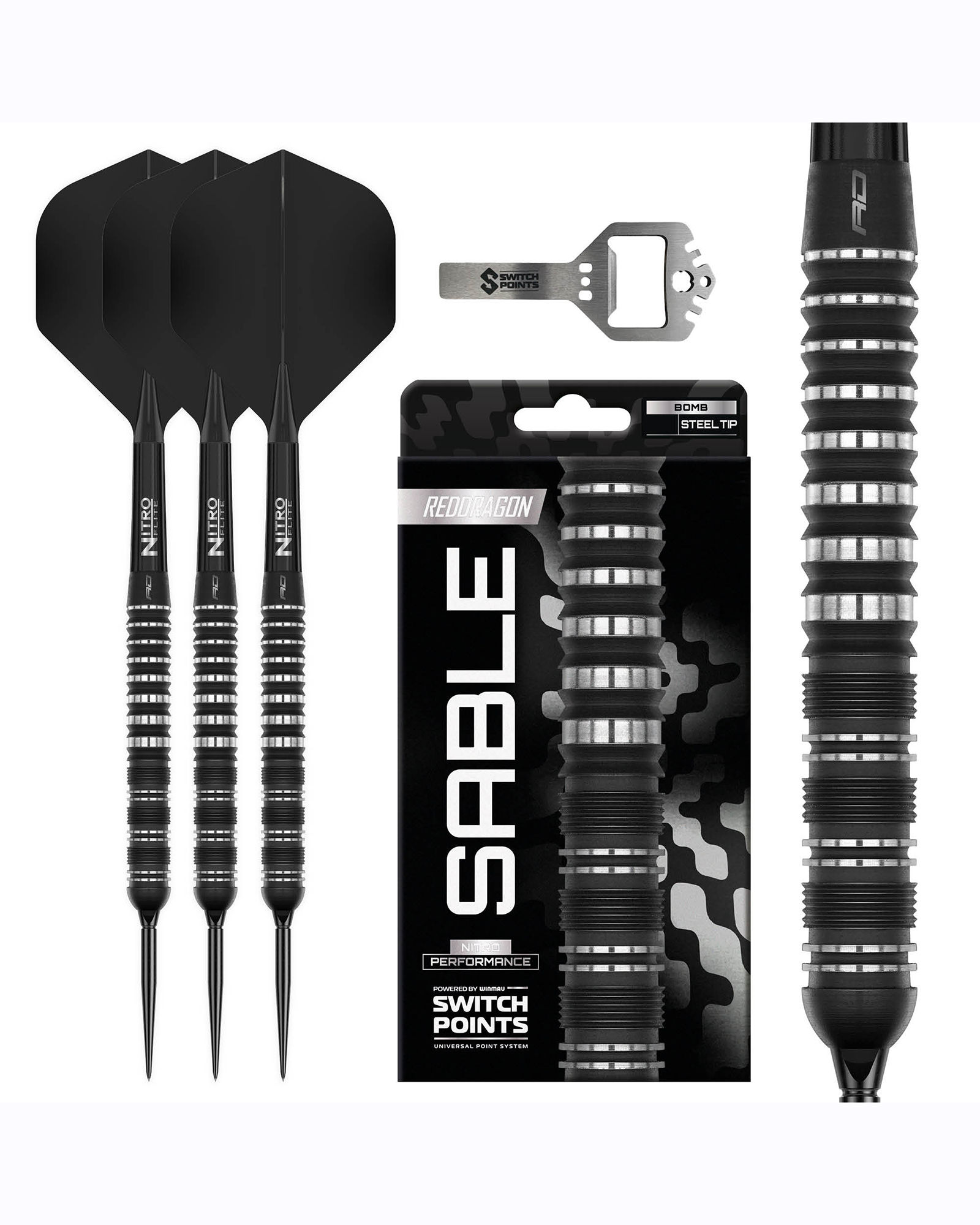 Red Dragon Sable Switch Point Dart Set