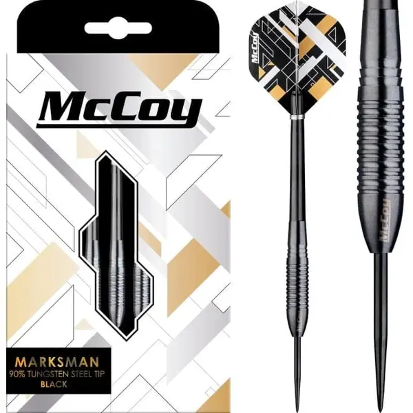 McCoy Marksman - Black darts set