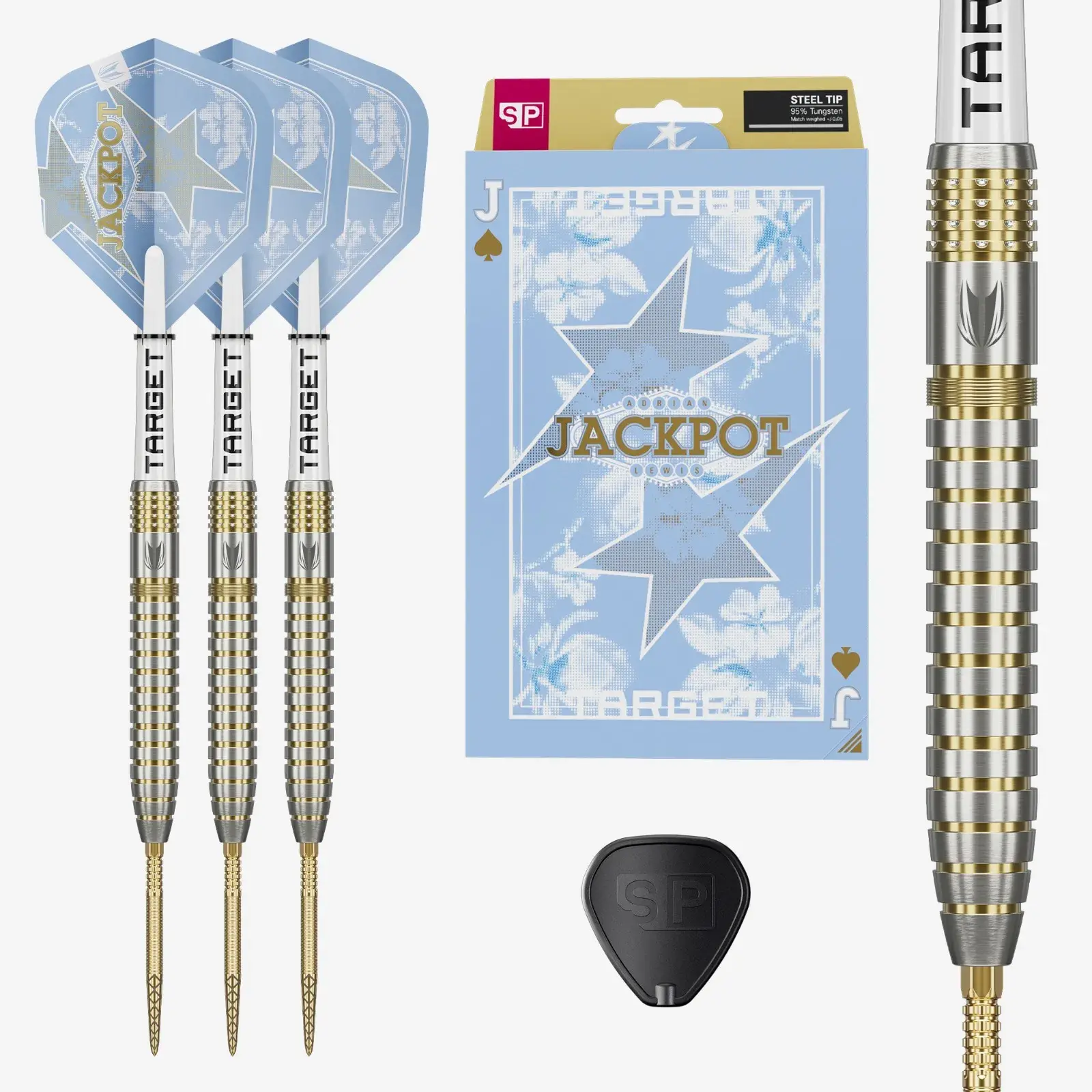 Adrian Lewis Showdown SP Steel Tip Darts
