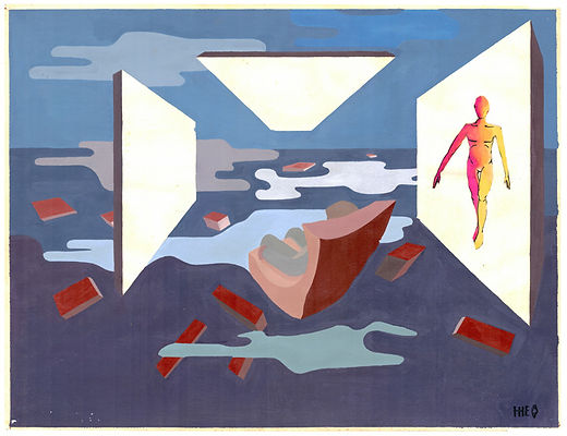 collage peinture colage artistique couleurs