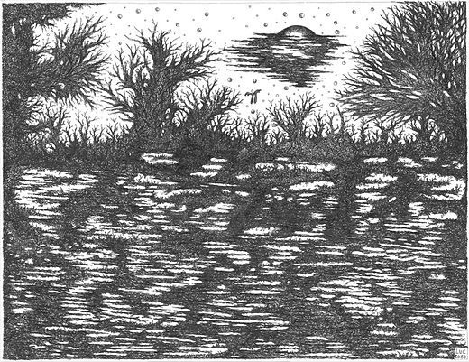 Love dessin artistique niveaux de gris