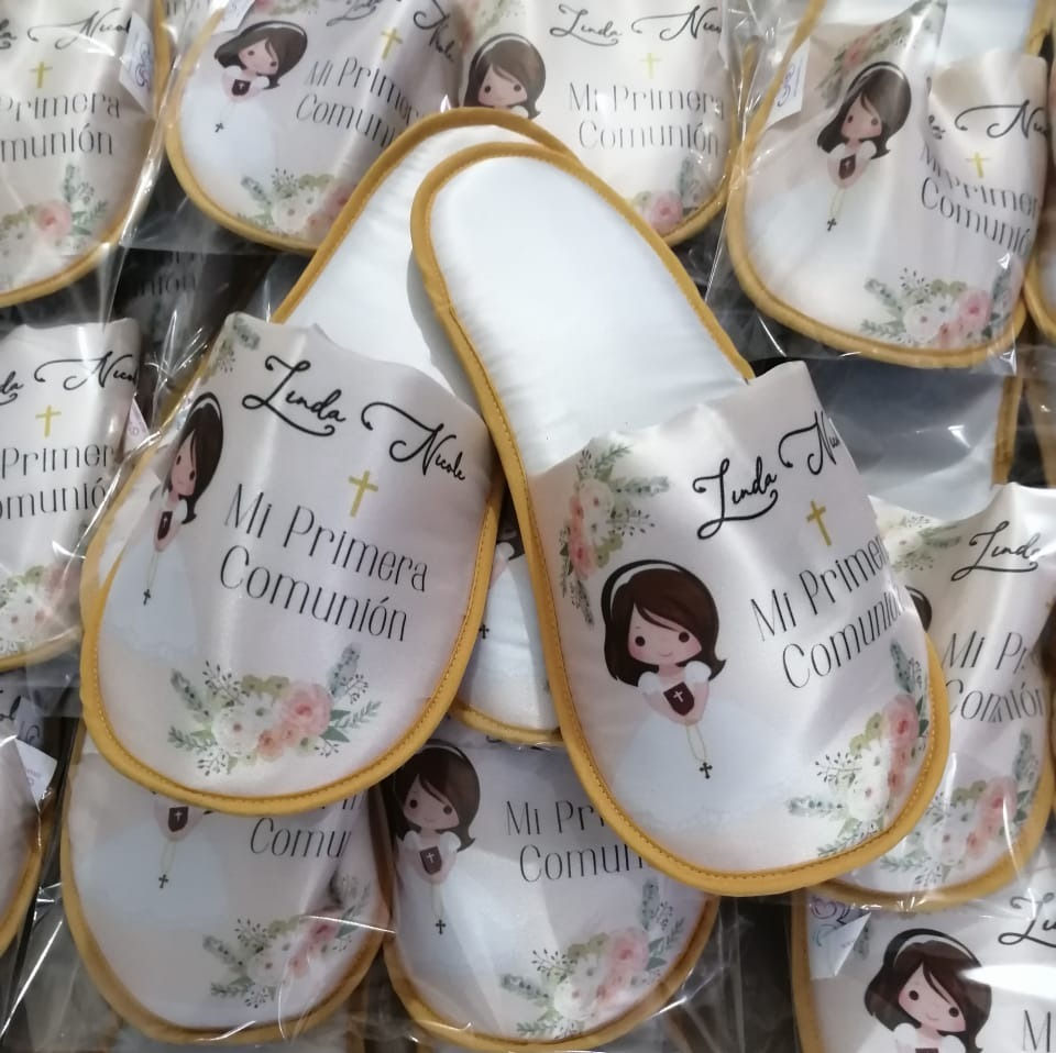 Miniatura: Pantuflas sublimadas