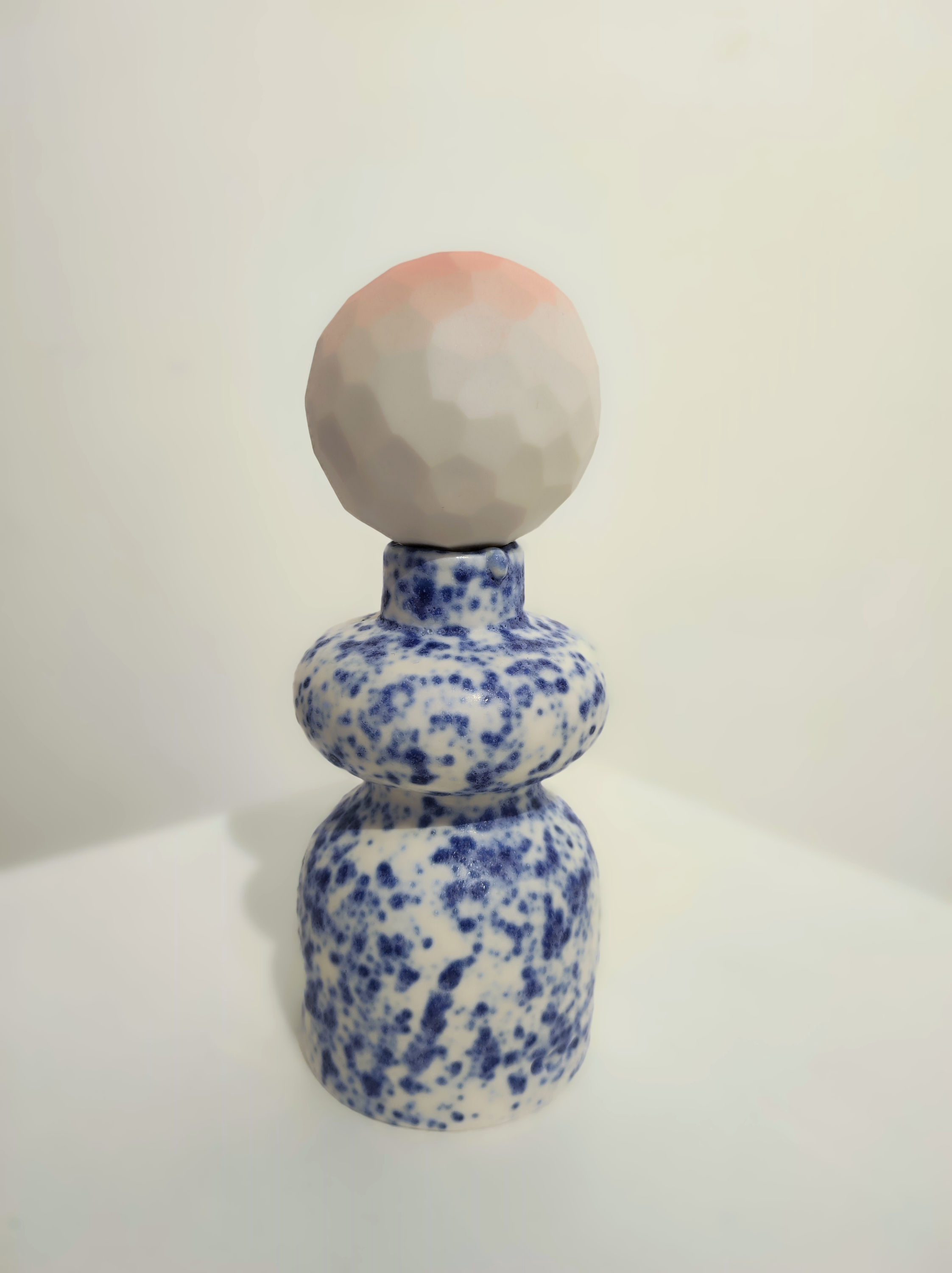 Blue Tower - Kartini THOMAS - Sculpture céramique contemporaine