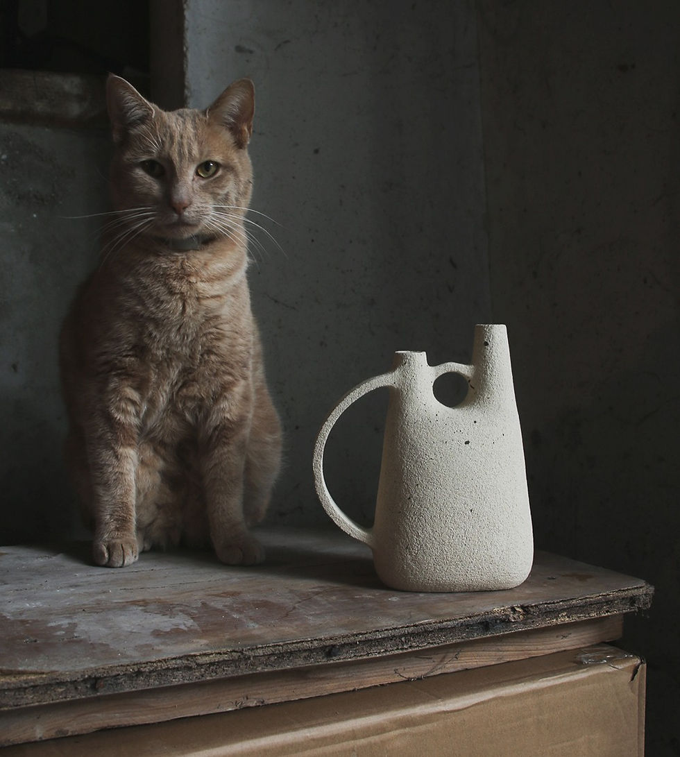 Thumbnail: objet d’art céramique design poétique oiseau
