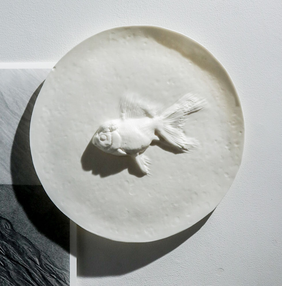 Sculpture "Poission" - Jinjin SUN
