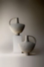 Miniature : Vase céramique contemporain Stéphanie Petit exposé en galerie d’art à Paris