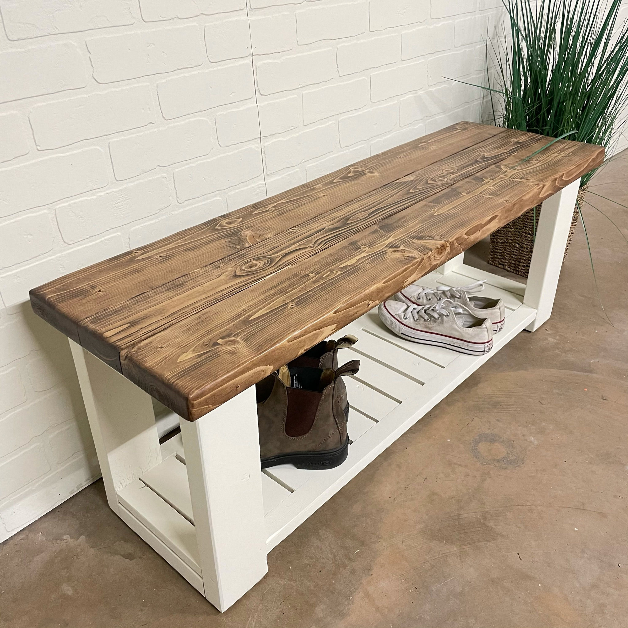Mila Farmhouse Bench