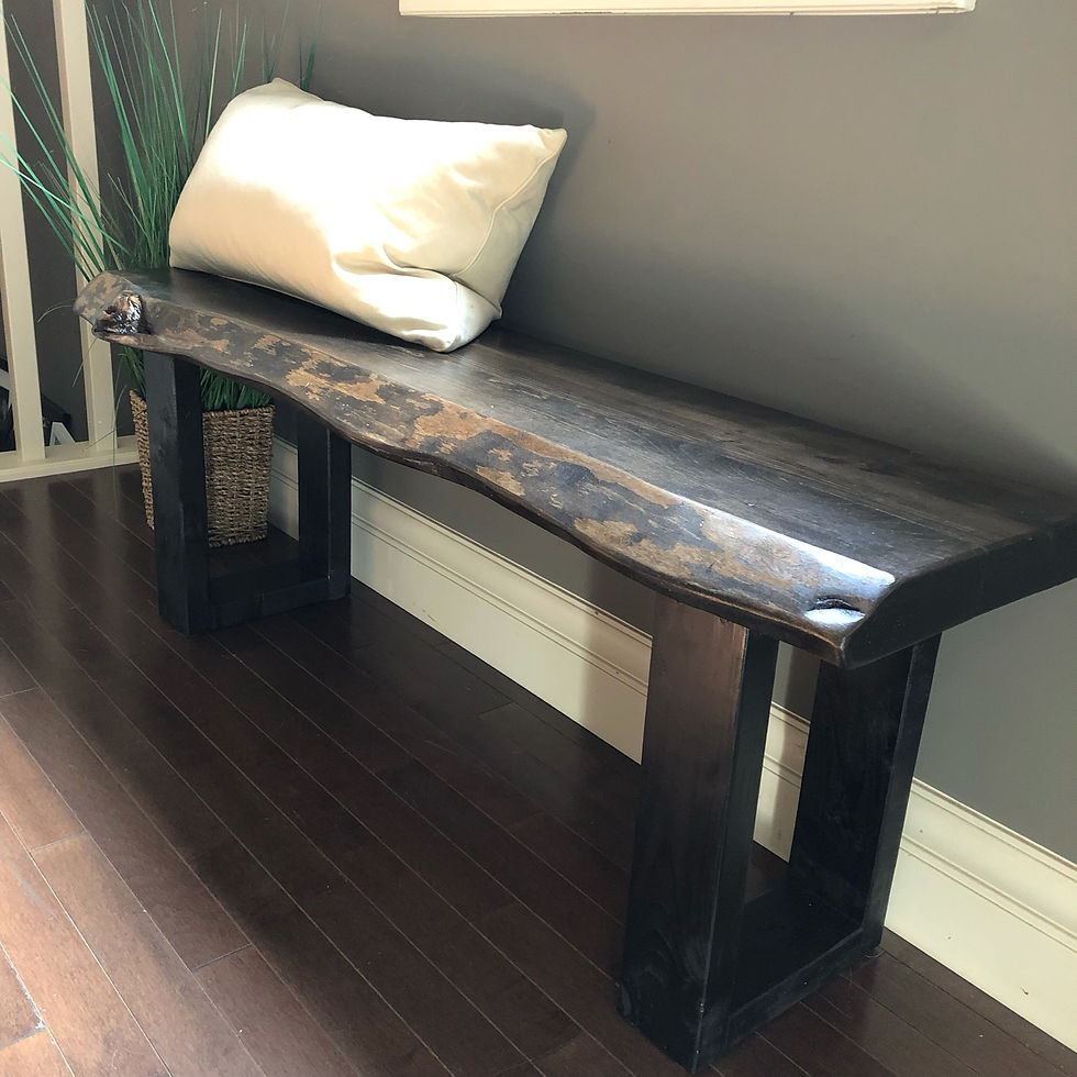 Thumbnail: Izadora Live Edge Bench