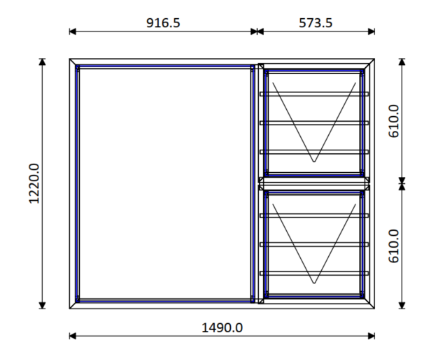 Casement Window Top Hung