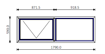 Casement Window Top Hung