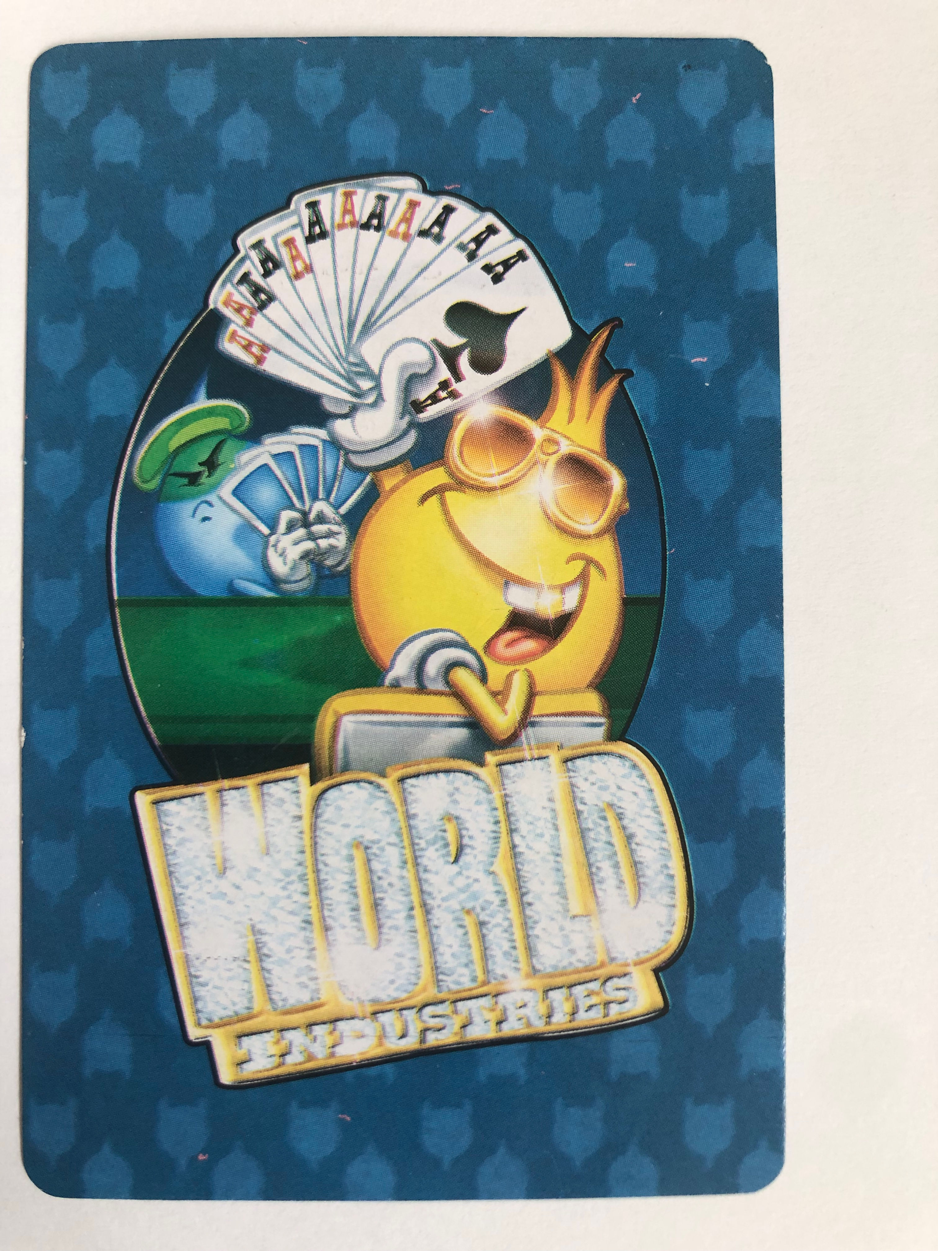 World Industries Company Advertising Swap Cards SINGLE