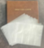 Swap Cards Album (BROWN) & Refill Plastic Sleeves 20 Pages