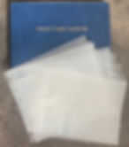 Swap Cards Album (BLUE) & Refill Plastic Sleeves 20 Pages