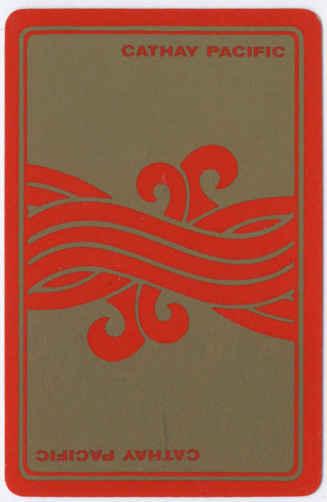 Cathay Pacific Airways Airlines Company Advertising | Art Swap Cards SINGLE