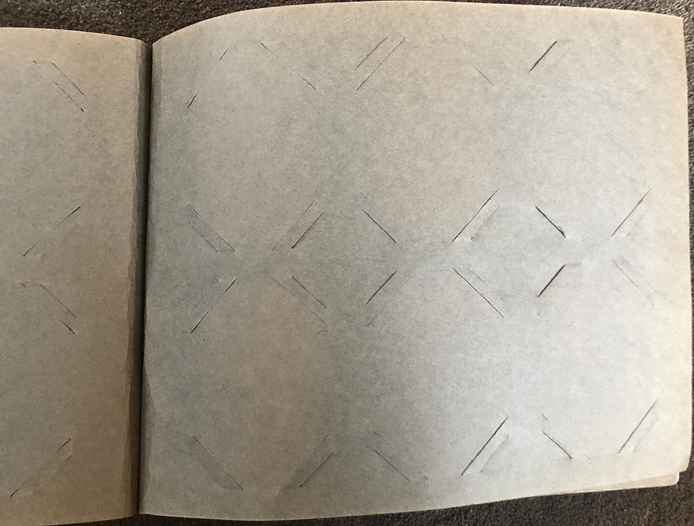 Thumbnail: Vintage Swap Cards Album (Retro-Style Paper Book) #3A